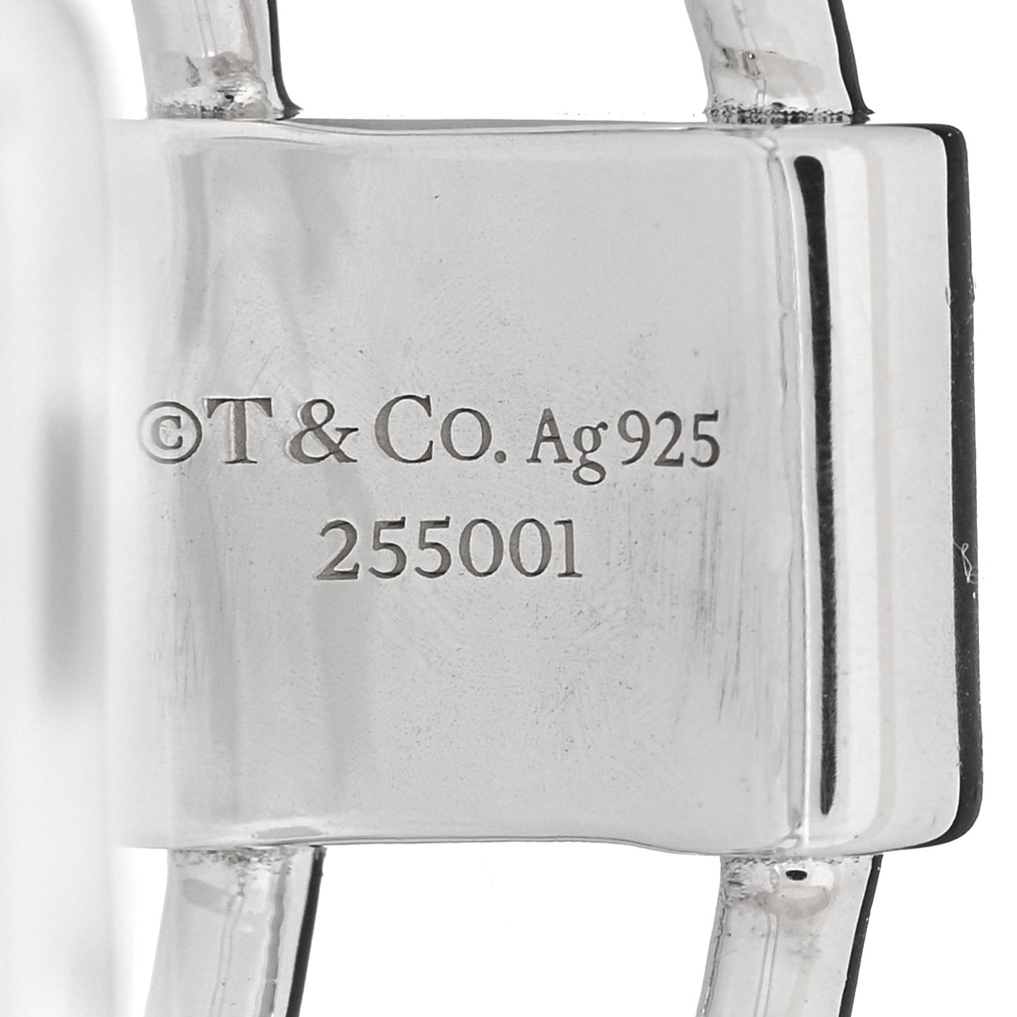 Sterling Silver 1837 Small Double Lock Ring 54 7