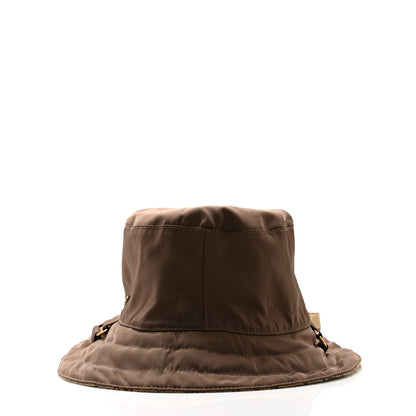 Gucci Canvas Monogram Reversible Bucket Hat XL Brown 6 of 18