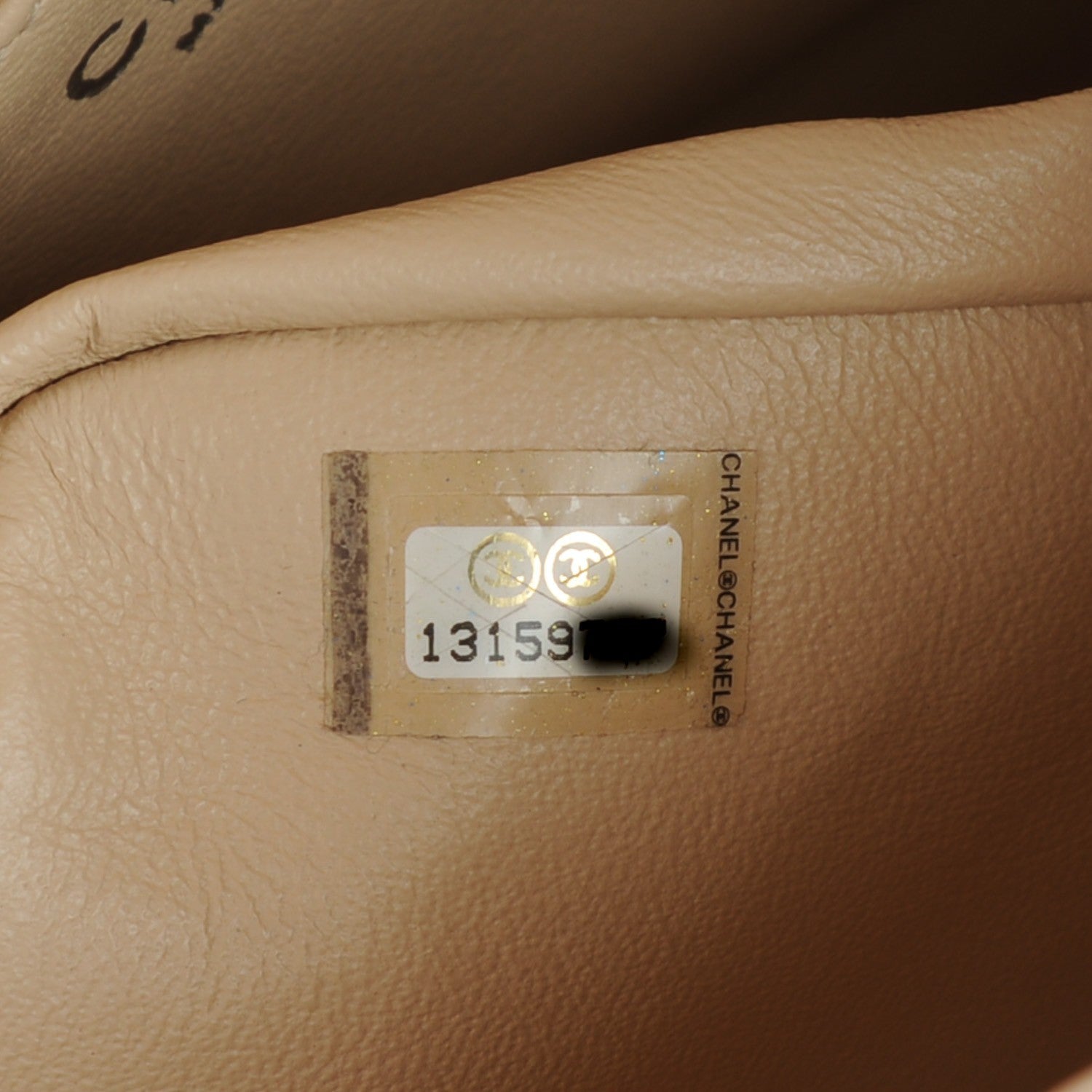 Chanel Caviar Quilted Jumbo Single Flap Beige Clair 7 of 8