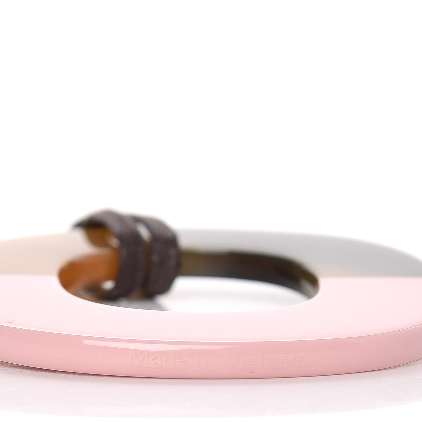 Buffalo Horn Isthme Pendant Necklace Rose Boudoir