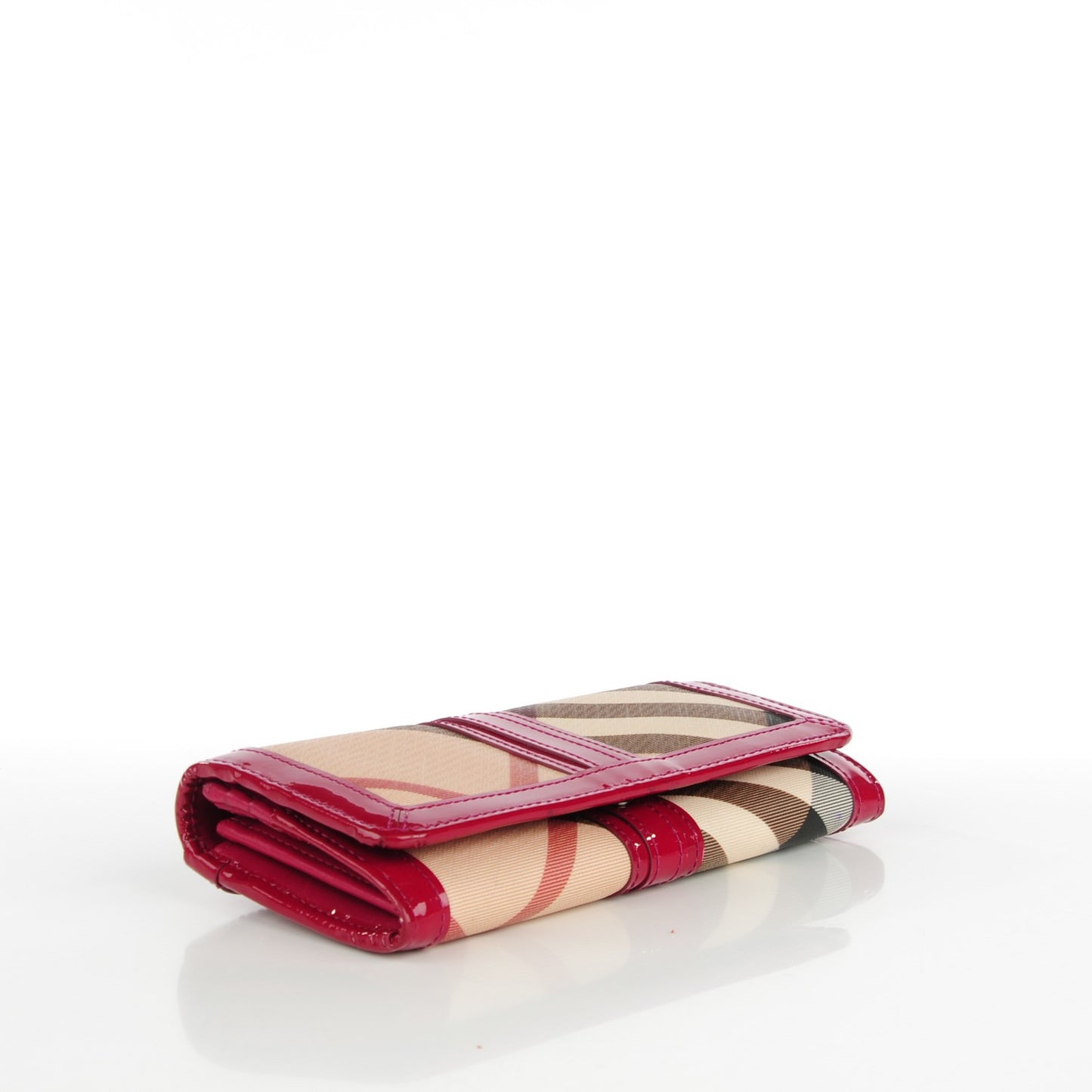 Supernova Check Penrose Continental Wallet Berry