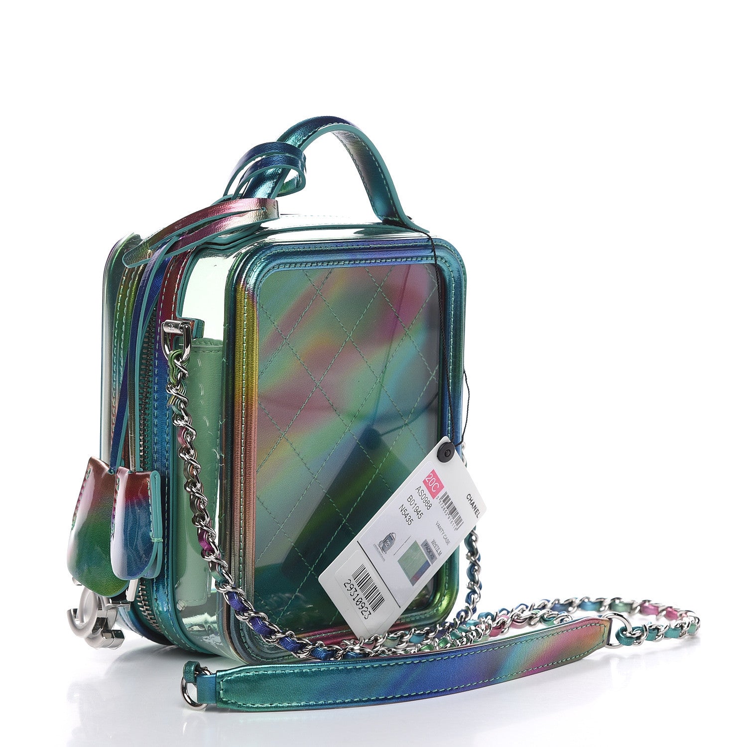 Saint Laurent Lambskin Matelasse Monogram Vicky Camera Bag Black 5 of 19