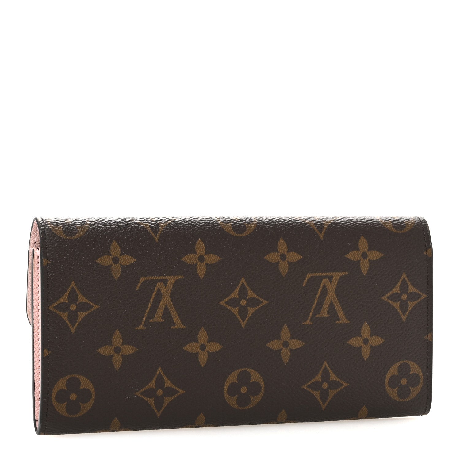Louis Vuitton Monogram Emilie Wallet Rose Ballerine 3 of 9