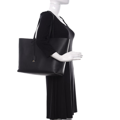 Saint Laurent Calfskin Large Shopping Tote Black 2 of 14