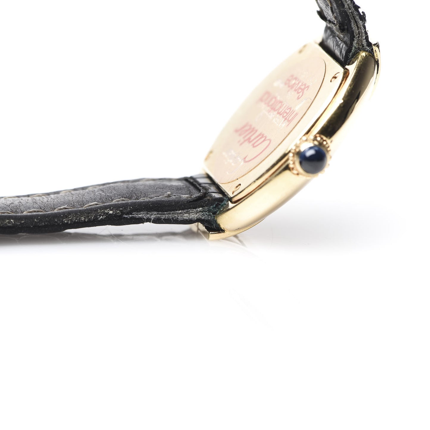 18K Yellow Gold Crocodile 26mm Ellipse Quartz Watch
