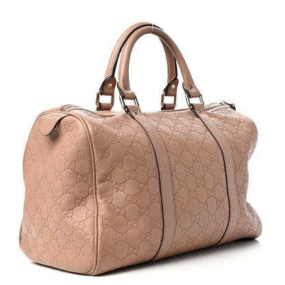 Gucci Guccissima Medium Joy Boston Winter Rose 3 of 11