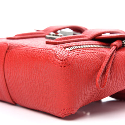 3.1 Phillip Lim Textured Calfskin Mini Pashli Satchel Red 10 of 10