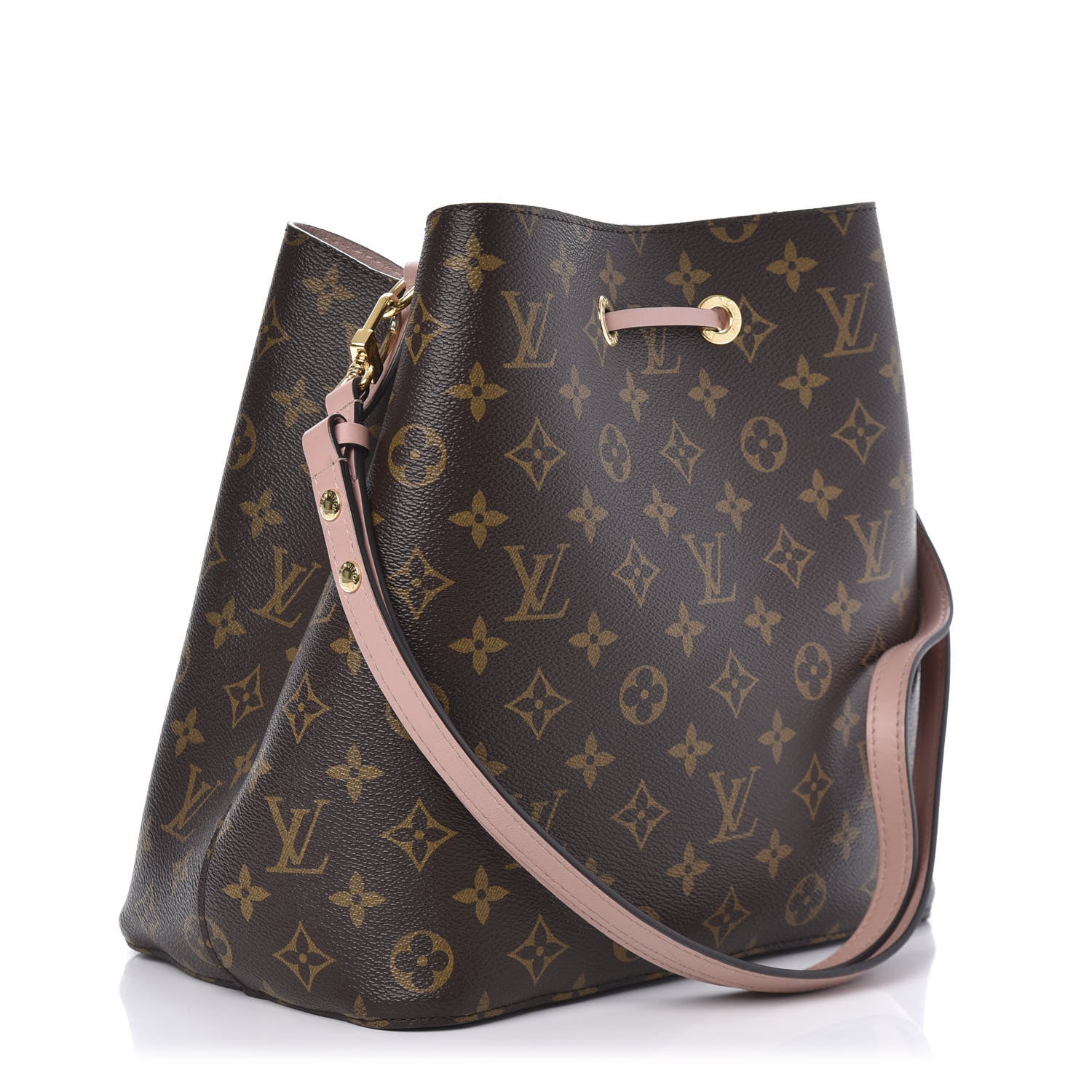 Louis Vuitton Monogram Neonoe MM Rose Poudre 3 of 11