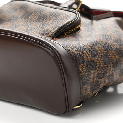 Louis Vuitton Damier Ebene Montsouris MM Backpack 9 of 9