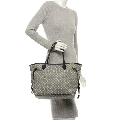 Louis Vuitton Monogram Idylle Neverfull MM Encre 2 of 7