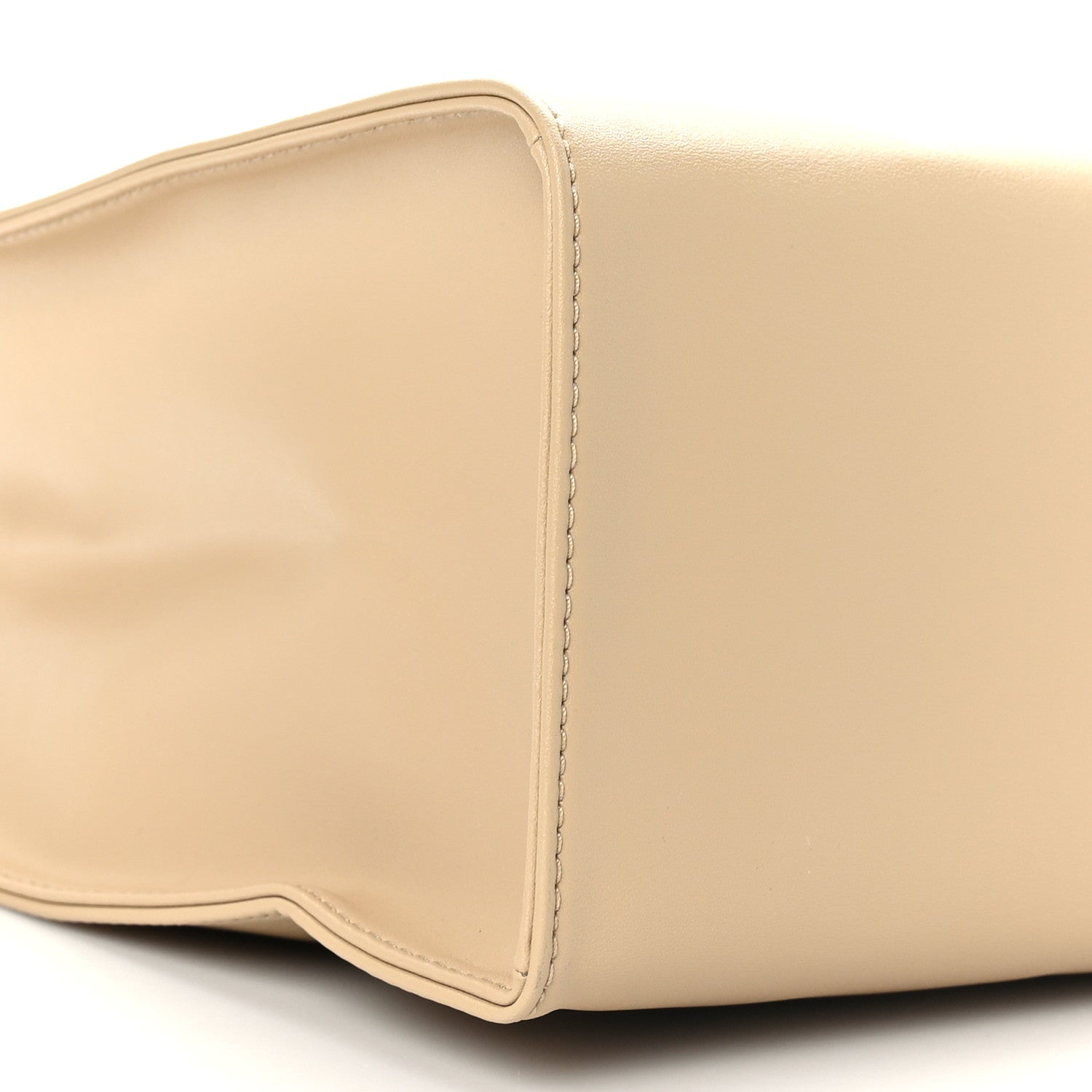 Telfar Vegan Leather Medium Shopping Bag Cream 7 of 8