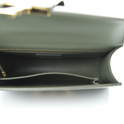 Christian Dior Smooth Calfskin 30 Montaigne Flap Bag Mint Green 5 of 9