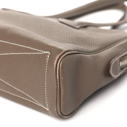 Hermes Taurillon Clemence Victoria Elan 38 Etoupe 10 of 12