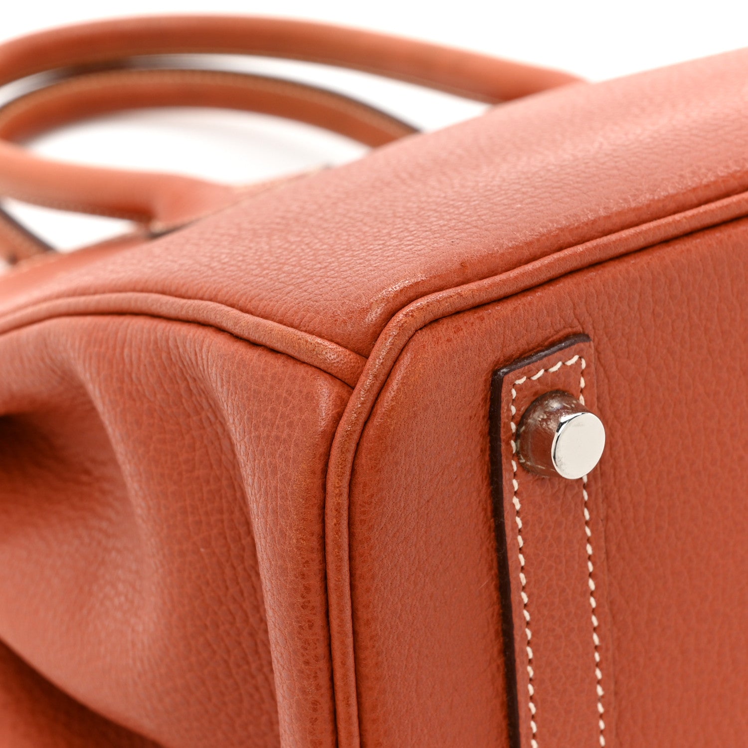 Hermes Vache Liegee Birkin 30 Brique 15 of 19