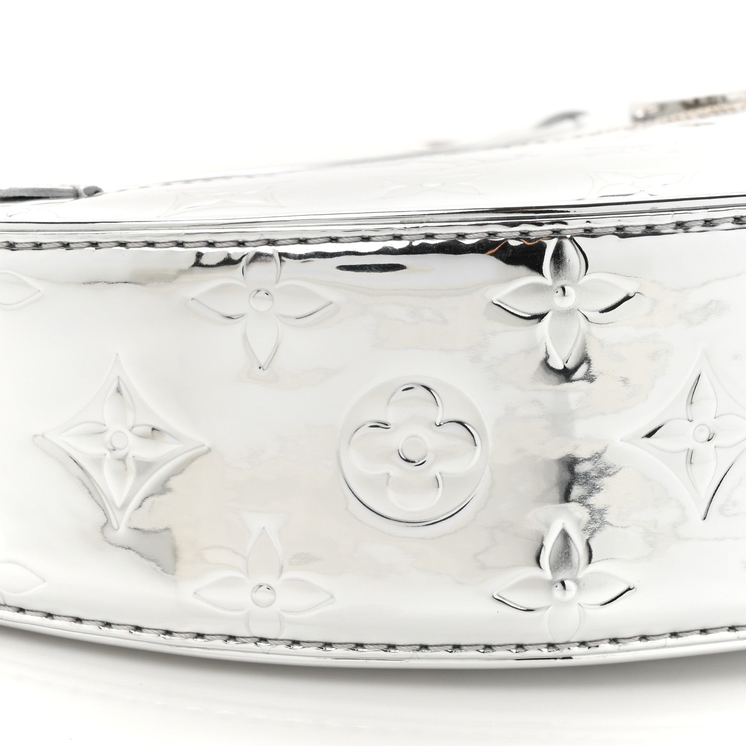 Louis Vuitton Monogram Miroir Loop PM Silver 9 of 10
