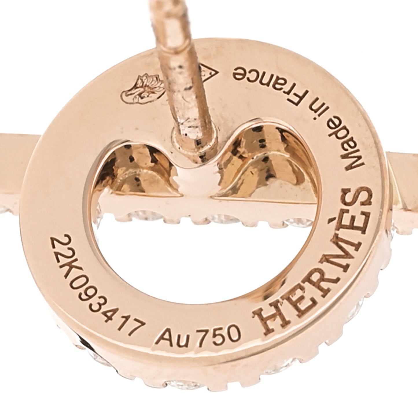 18K Rose Gold Diamond Finesse Earrings