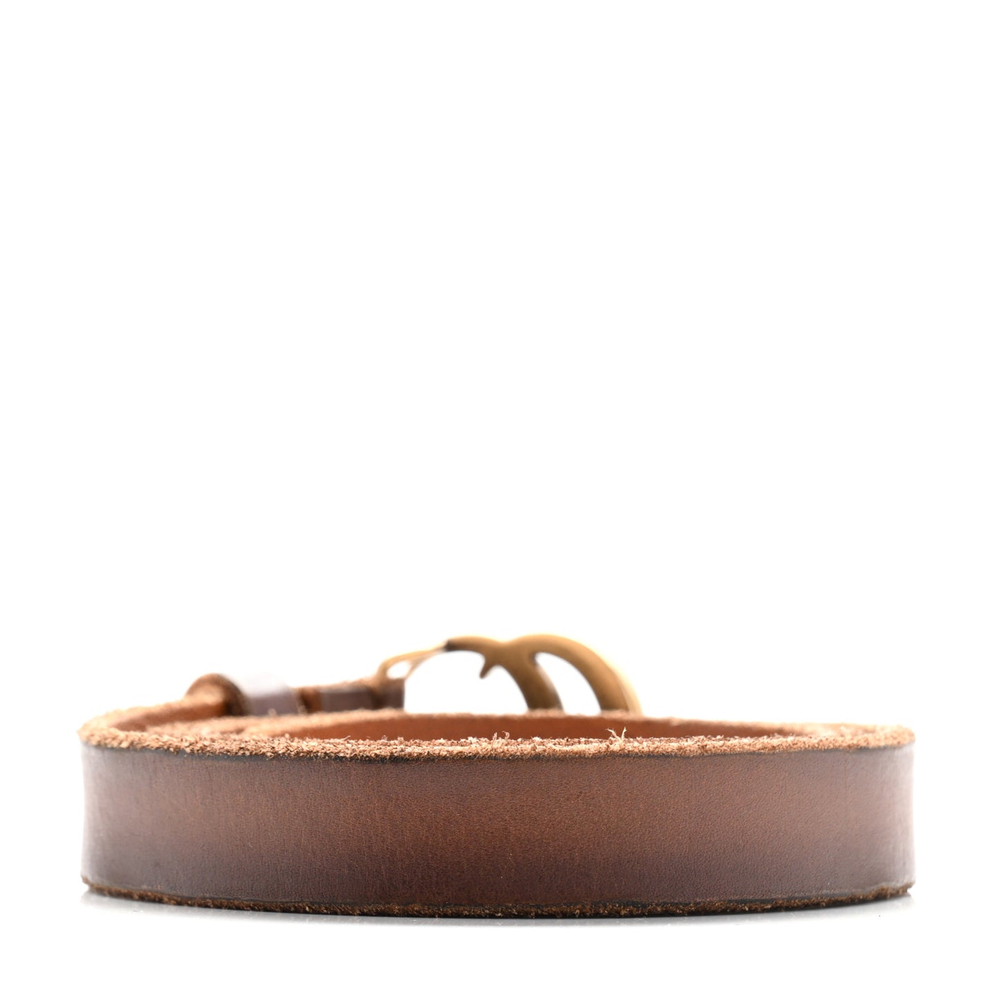 Faded Calfskin Double G 20mm Belt 80 32 Cuir