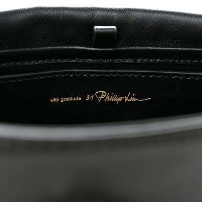 3.1 Phillip Lim Calfskin Alix Soft Flap Clutch Black 6 of 11
