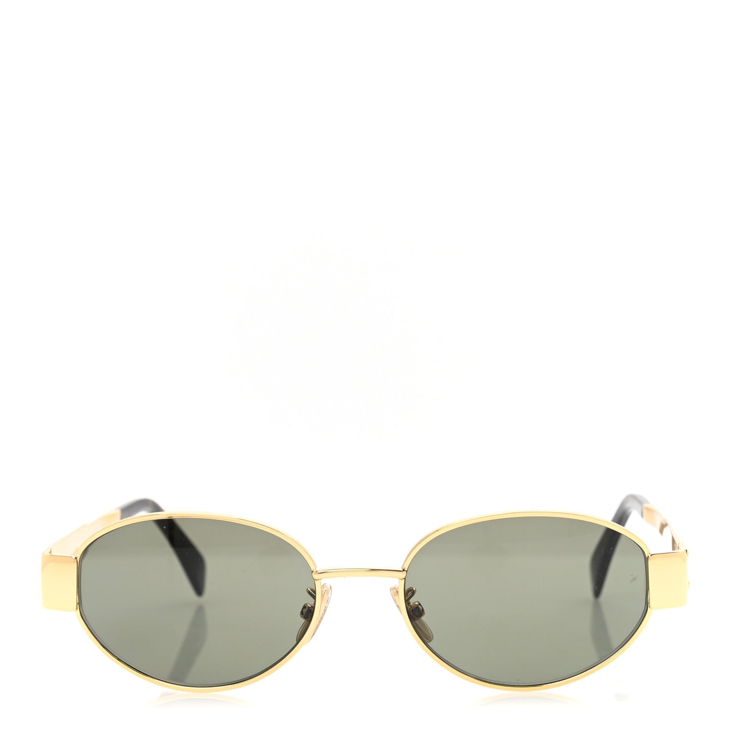 Metal Triomphe 01 Sunglasses CL40235U Gold Green