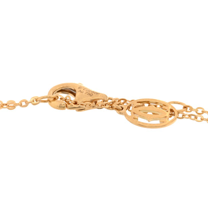 Cartier 18K Pink Yellow White Gold Trinity Bracelet 3 of 3