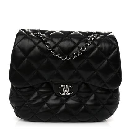 Chanel Lambskin Quilted Large Chanel 3 Flap Black 1 of 10