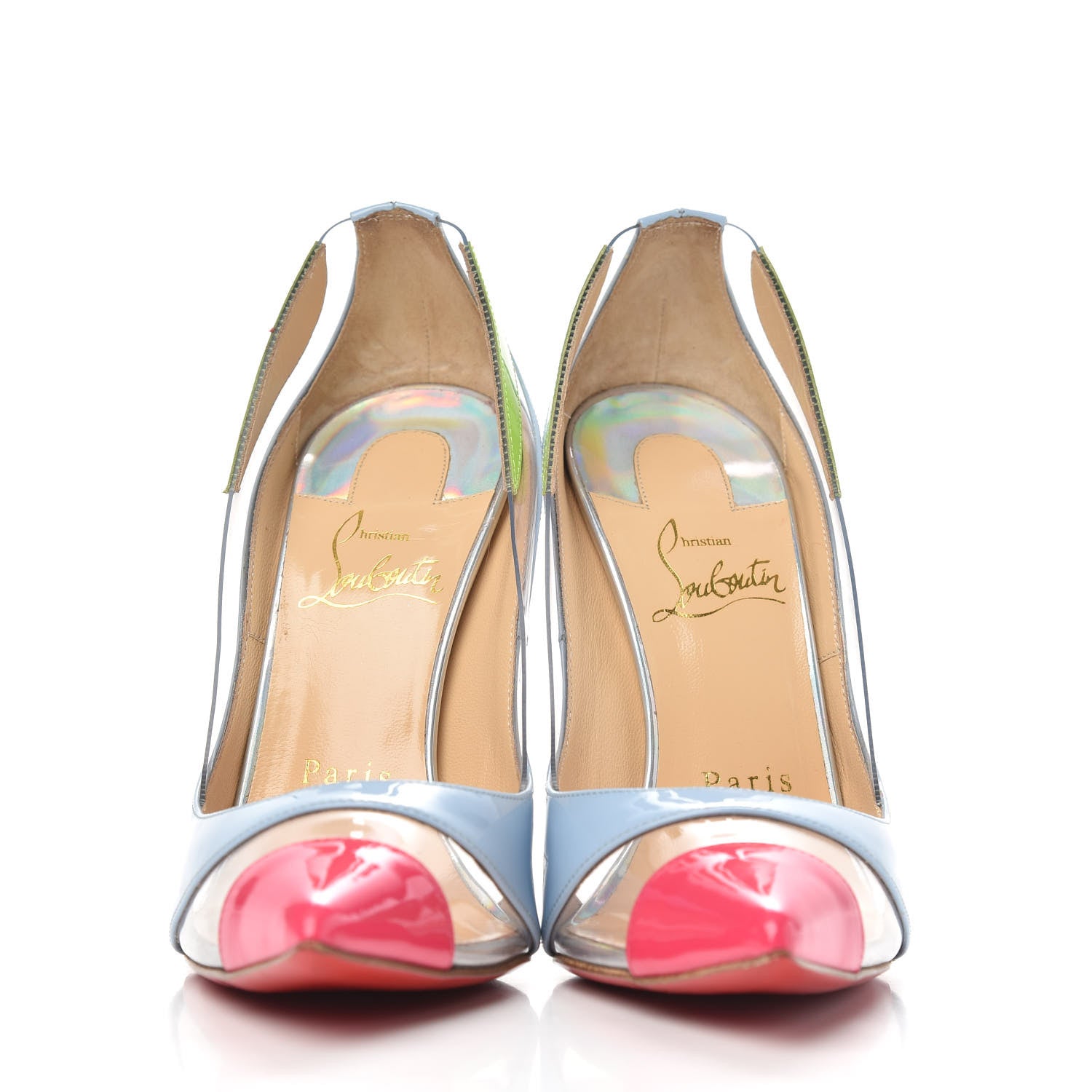 Christian Louboutin Patent PVC Blake is Back 120 Pumps 36 Version Multi 3 of 9