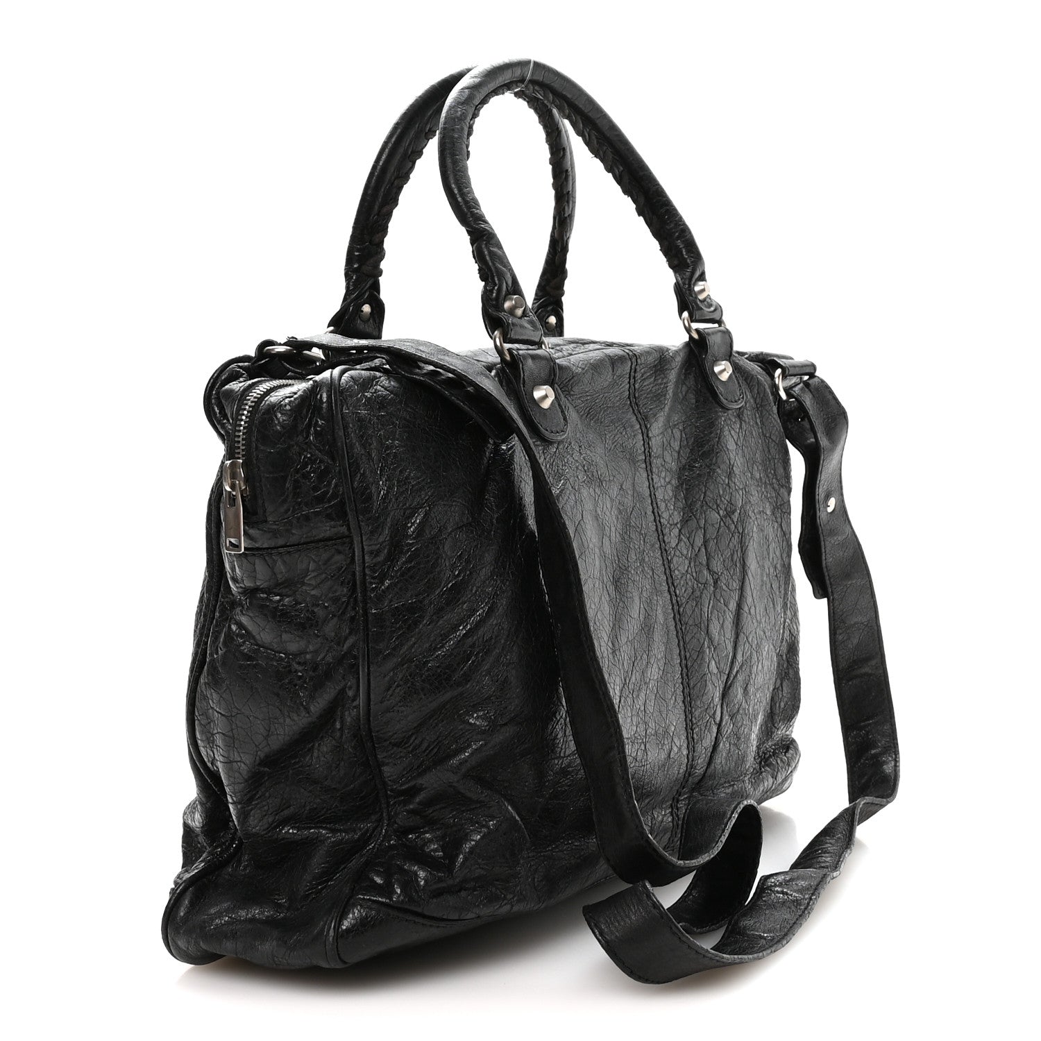Balenciaga Agneau Classic Hardware Mini Folder Black 3 of 10