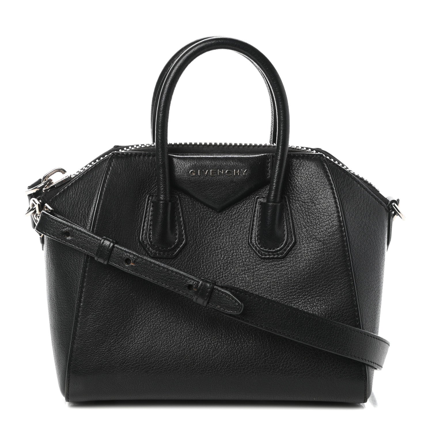 Givenchy Sugar Goatskin Mini Antigona Black 1 of 9