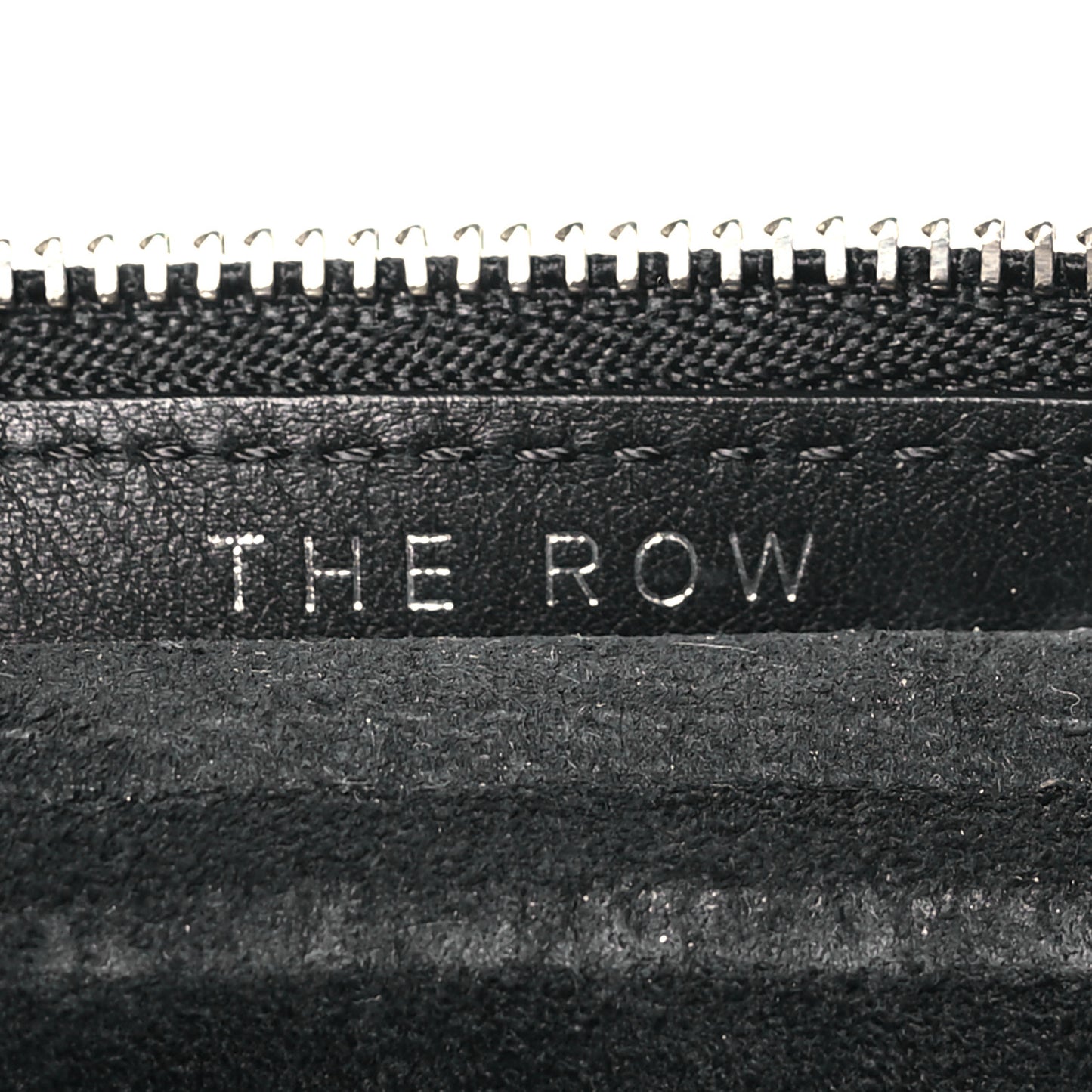 Grained Calfskin Small Slouchy Banana Bag Black