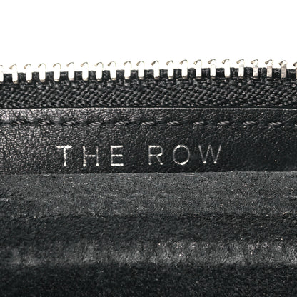 The Row Grained Calfskin Small Slouchy Banana Bag Black 6 of 11