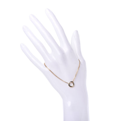 Cartier 18K Pink Yellow White Gold Trinity Bracelet 2 of 5