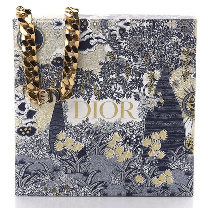 Christian Dior Metal Danseuse Etoile Chain Choker Necklace Gold 7 of 7