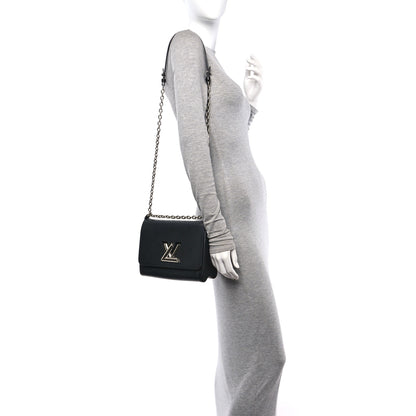 Louis Vuitton Epi Twist Shoulder Bag MM Black 2 of 11