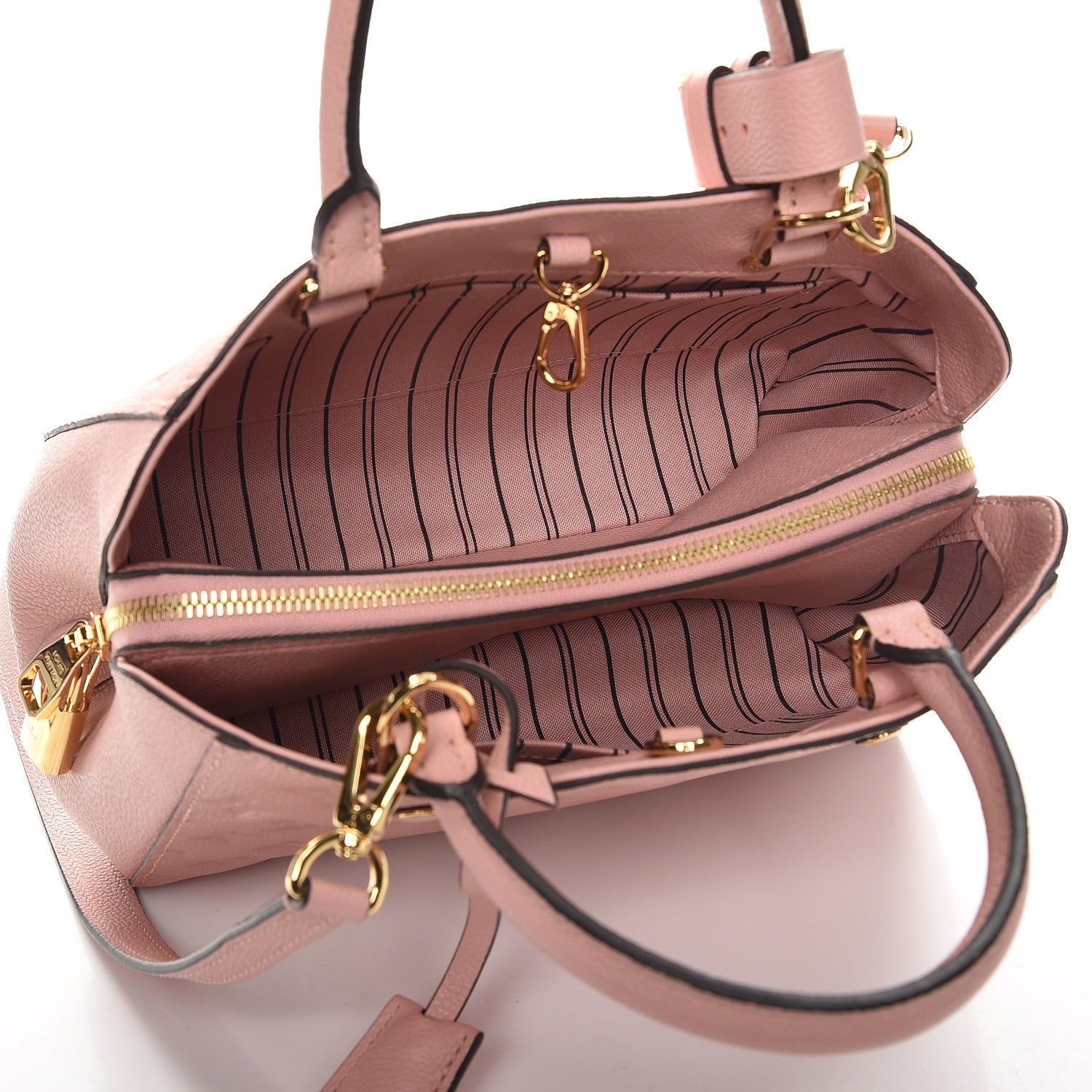 Louis Vuitton Empreinte Montaigne BB Rose Poudre 6 of 9