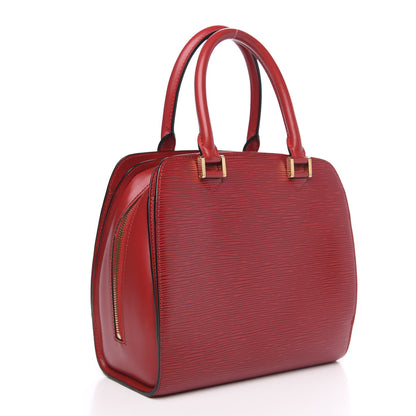 Louis Vuitton Epi Pont-Neuf Castillan Red 3 of 10