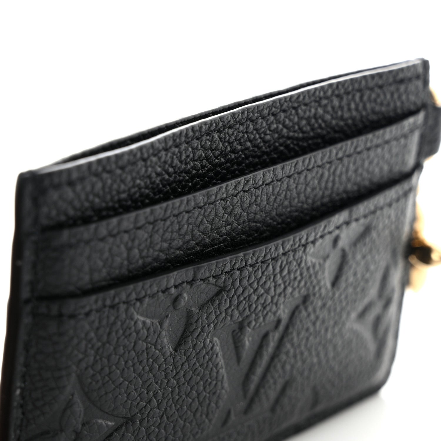 Louis Vuitton Empreinte Monogram LV Charms Card Holder Black 7 of 8