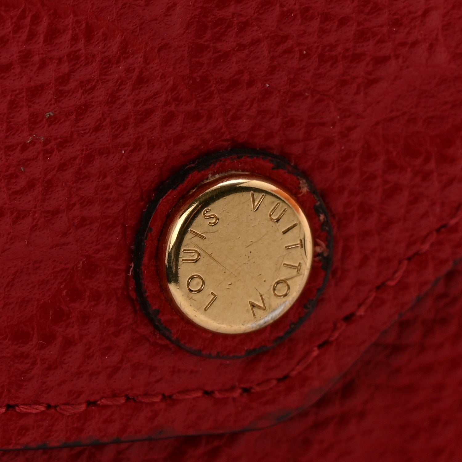 Louis Vuitton Empreinte Pochette Felicie Chain Wallet Scarlet 11 of 15