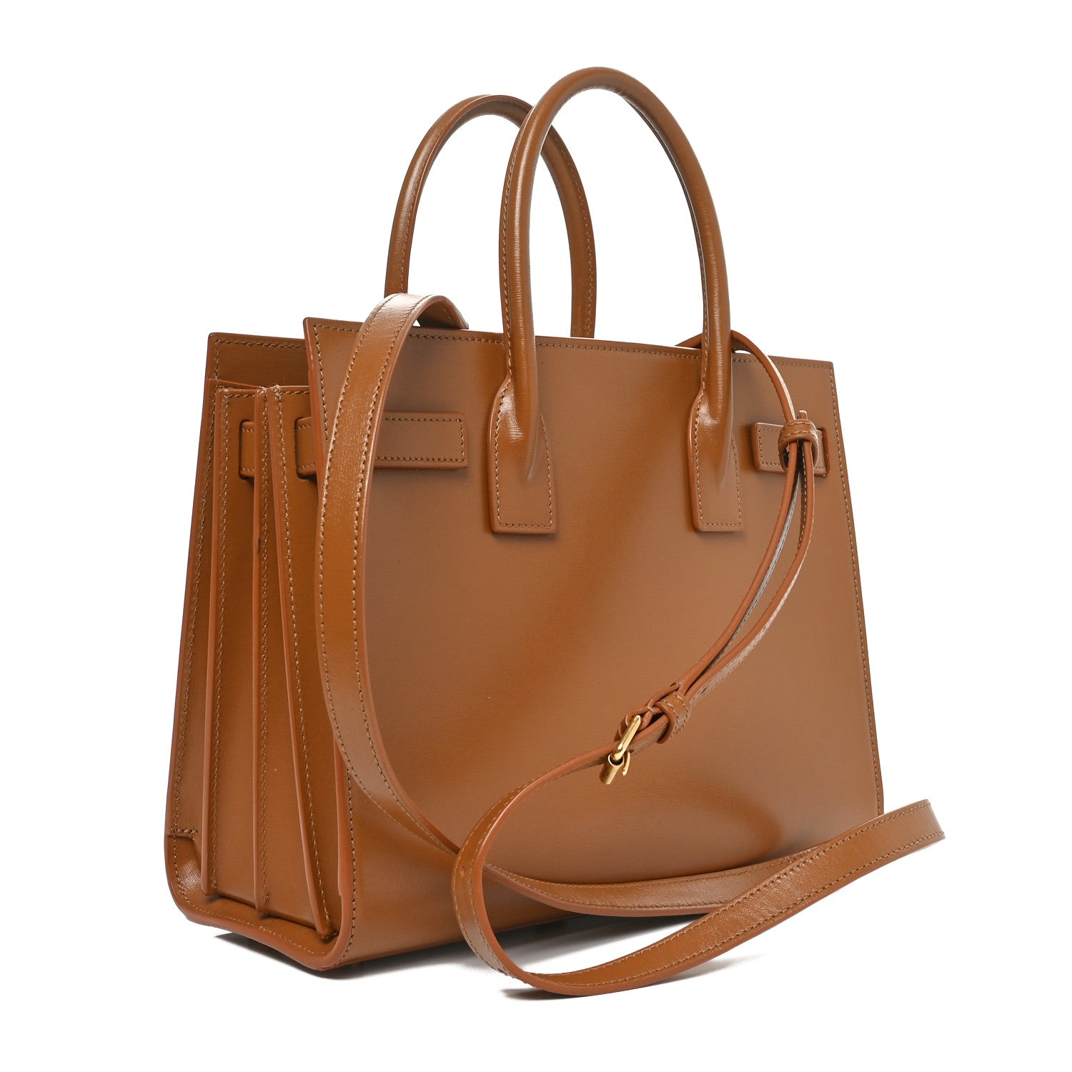 Saint Laurent Calfskin Baby Sac De Jour Natural Dark 3 of 10