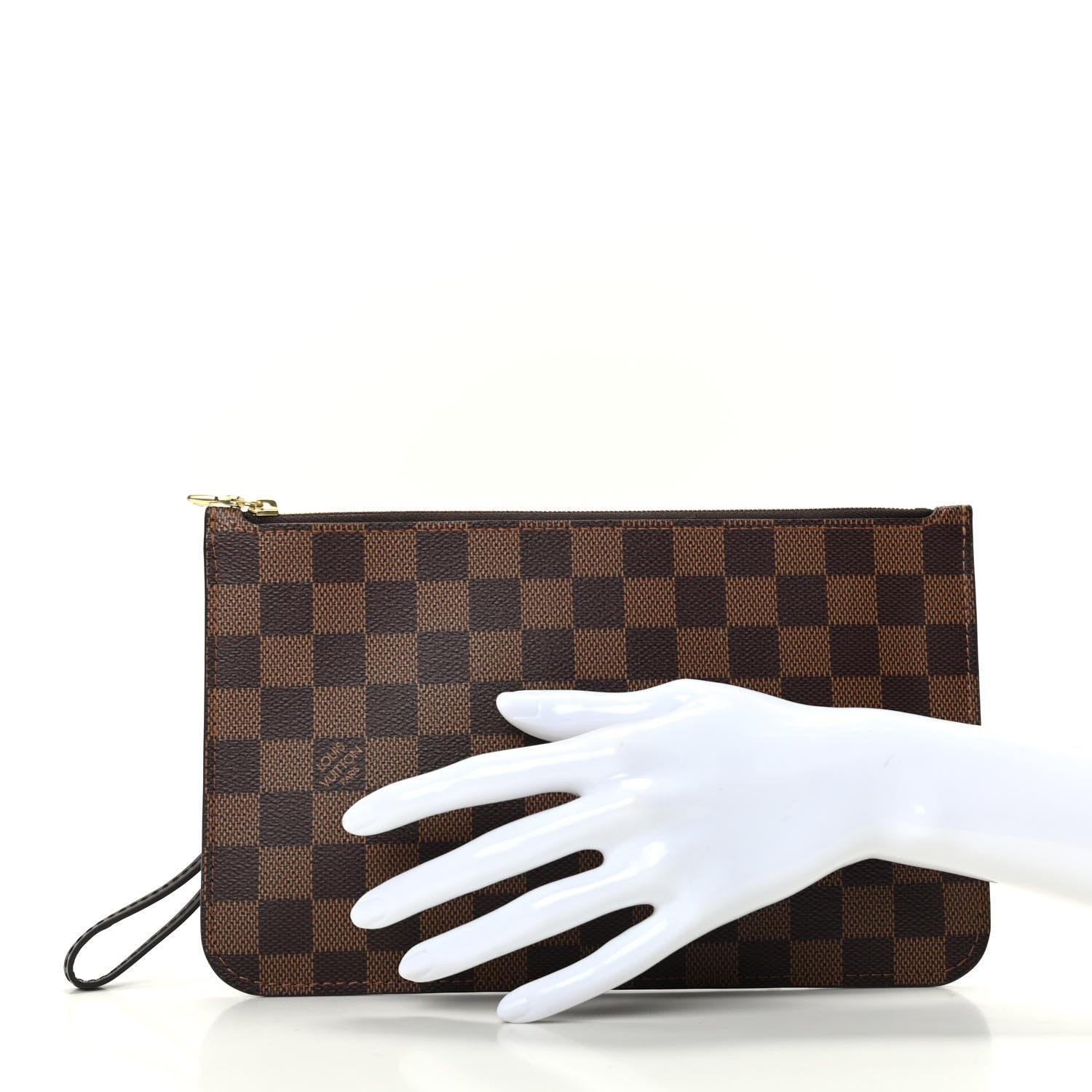 Louis Vuitton Damier Ebene Neverfull MM GM Pochette 2 of 6