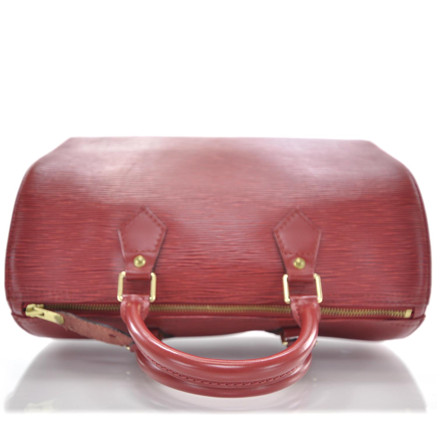 Louis Vuitton Epi Speedy 30 Red 5 of 10