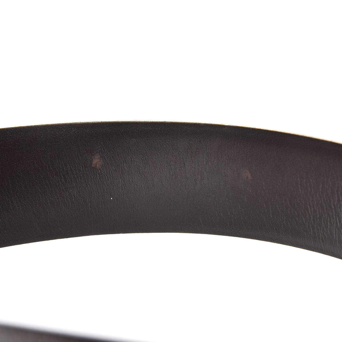 GG Supreme Monogram Niagara Lux Calfskin Interlocking G 40mm Belt 85 34 Beige Ebony Cocoa