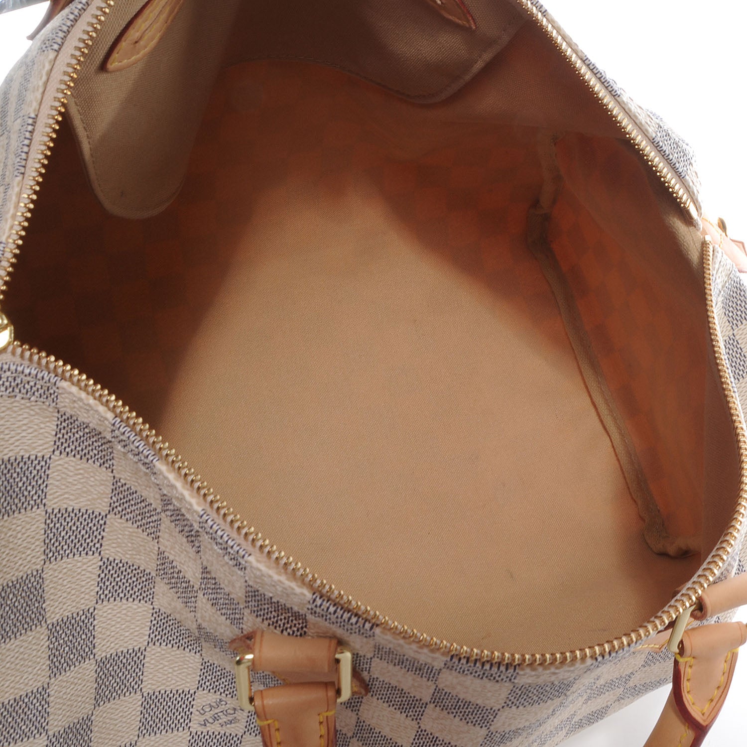 Louis Vuitton Damier Azur Speedy 35 7 of 9