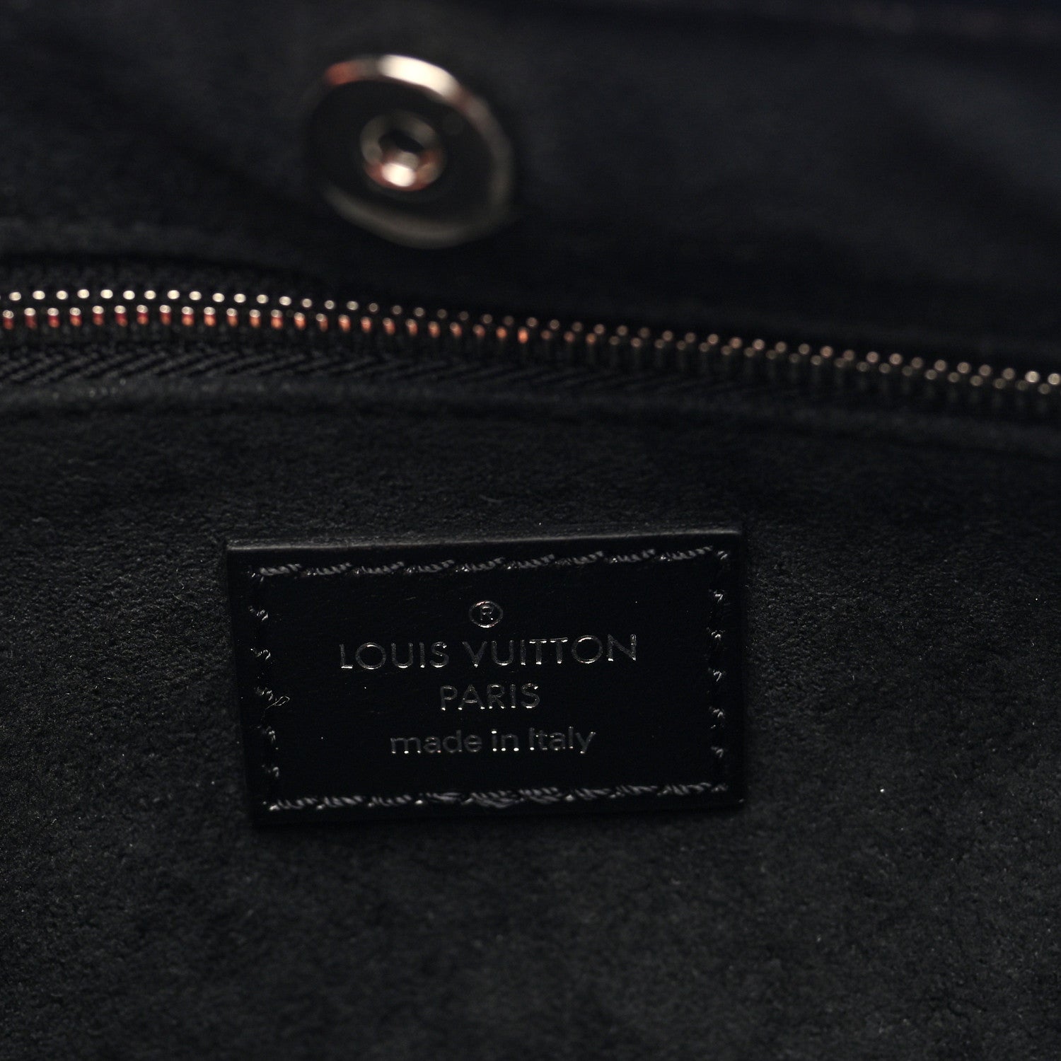 Louis Vuitton Lambskin CarryAll Cargo Vibe PM Black 6 of 9