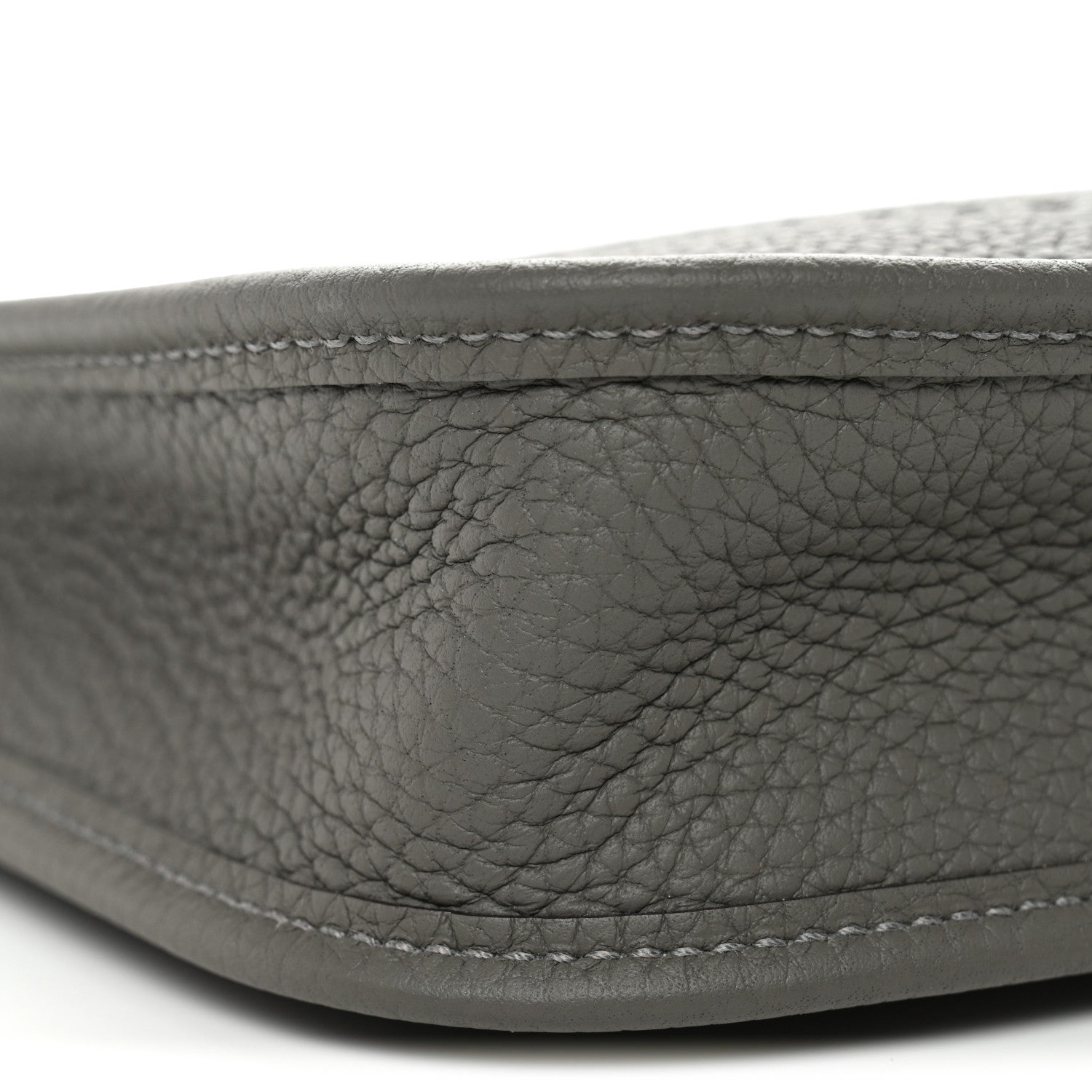 Hermes Taurillon Clemence Evelyne TPM Gris Meyer 1875654