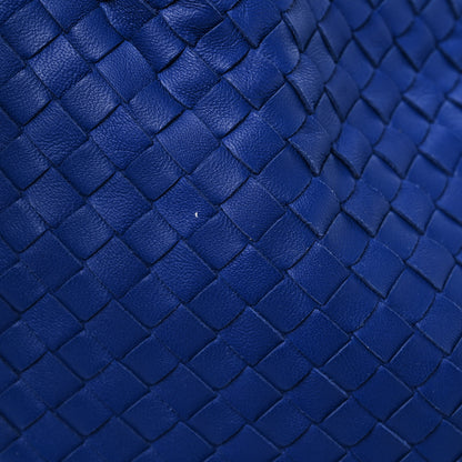 Bottega Veneta Nappa Intrecciato Large Veneta Hobo Cobalt Blue 6 of 8