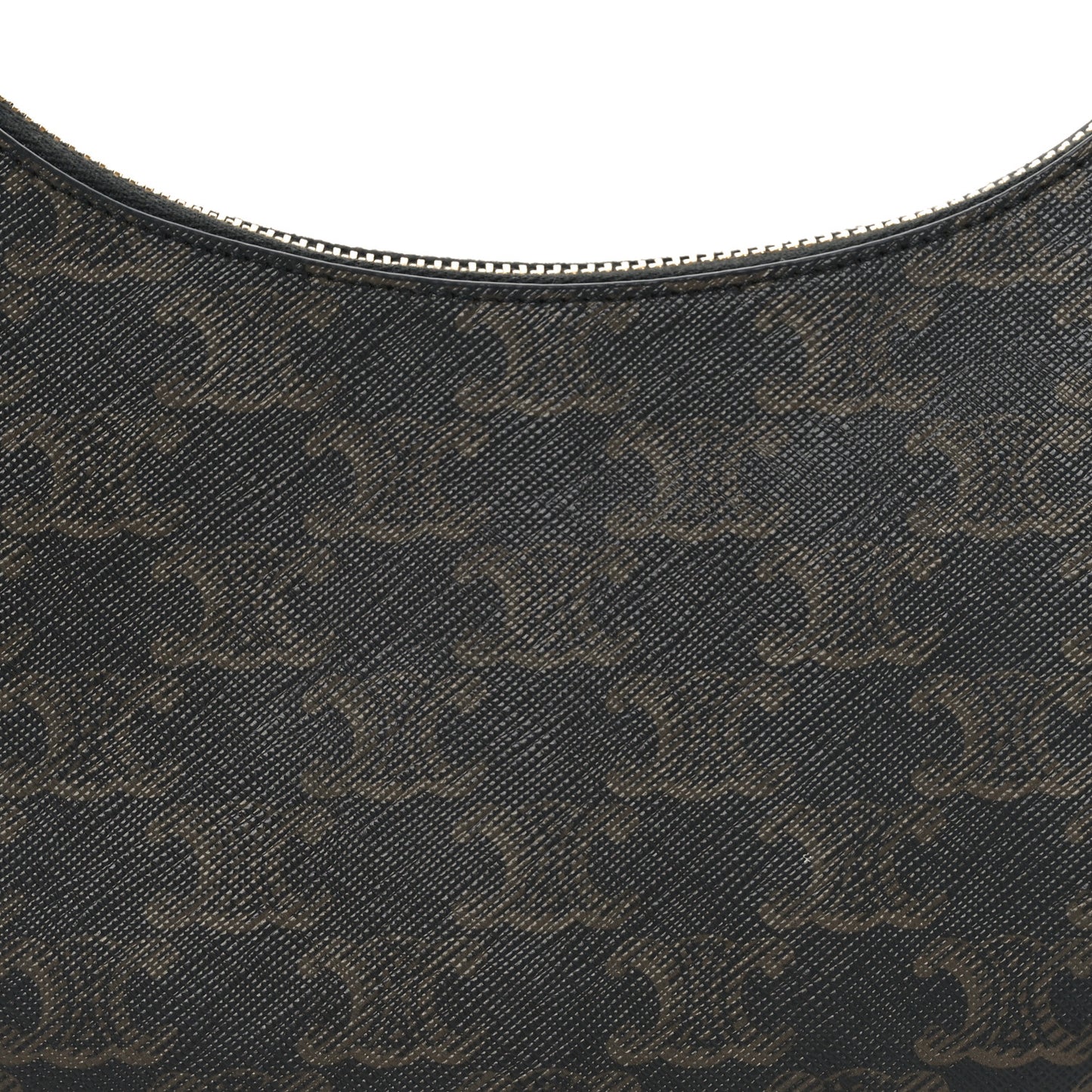 Triomphe Canvas Calfskin Ava Shoulder Bag Tan
