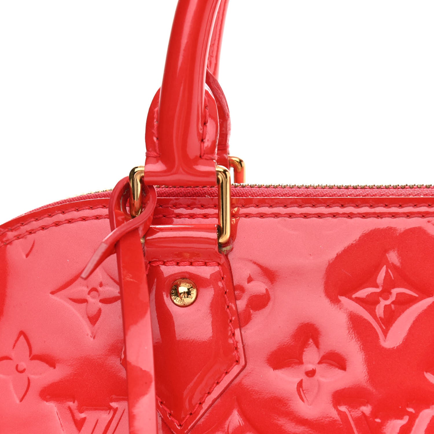 Louis Vuitton Vernis Alma PM Rouge Grenadine 11 of 15