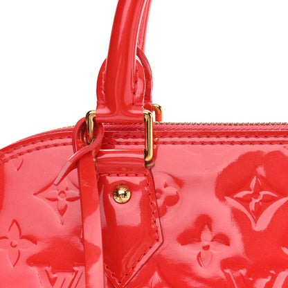 Louis Vuitton Vernis Alma PM Rouge Grenadine 11 of 15