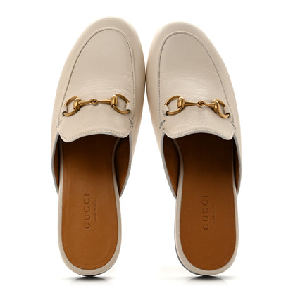 Gucci Malaga Kid Womens Princetown Slippers 35.5 Mystic White 2 of 12