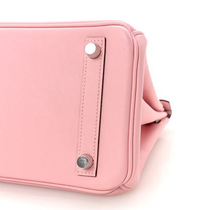 Hermes Swift Birkin 25 Rose Sakura 10 of 11